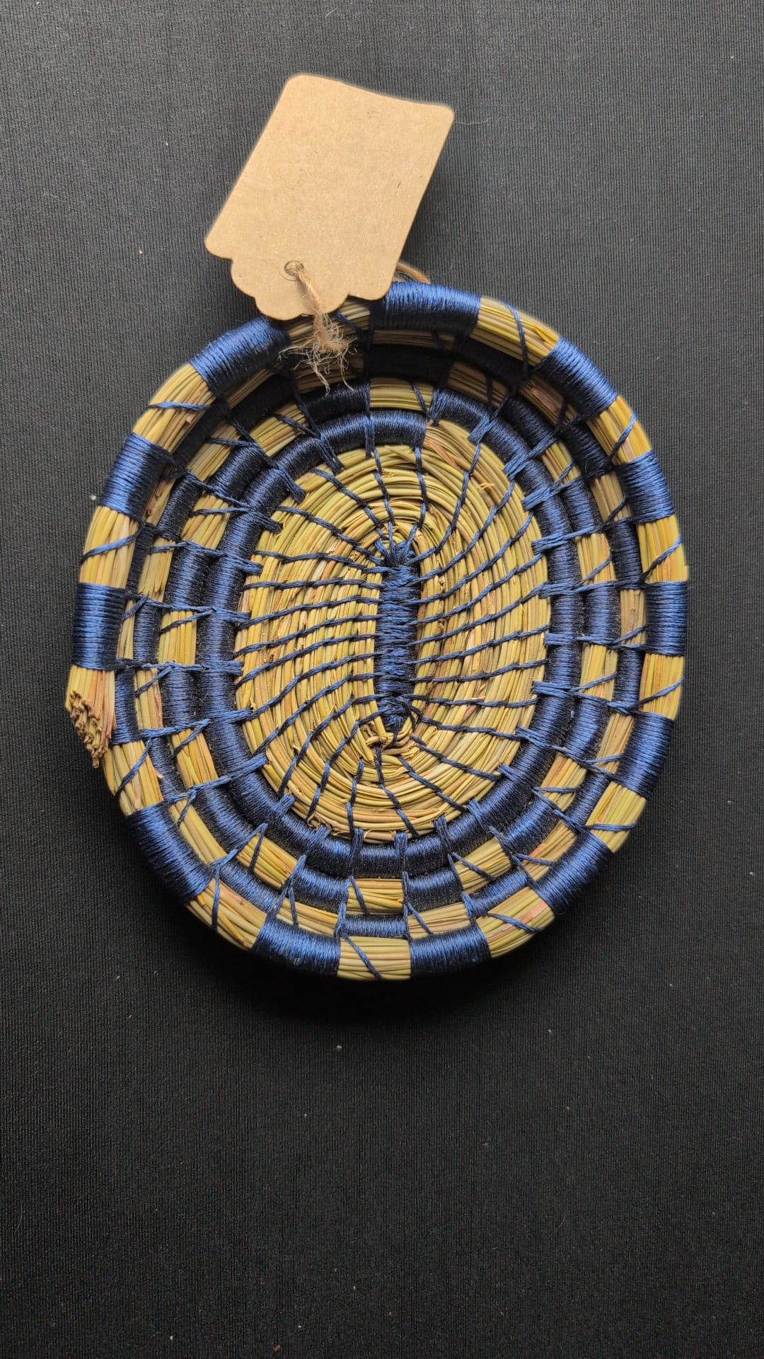 15cm pine needle coiled dish
